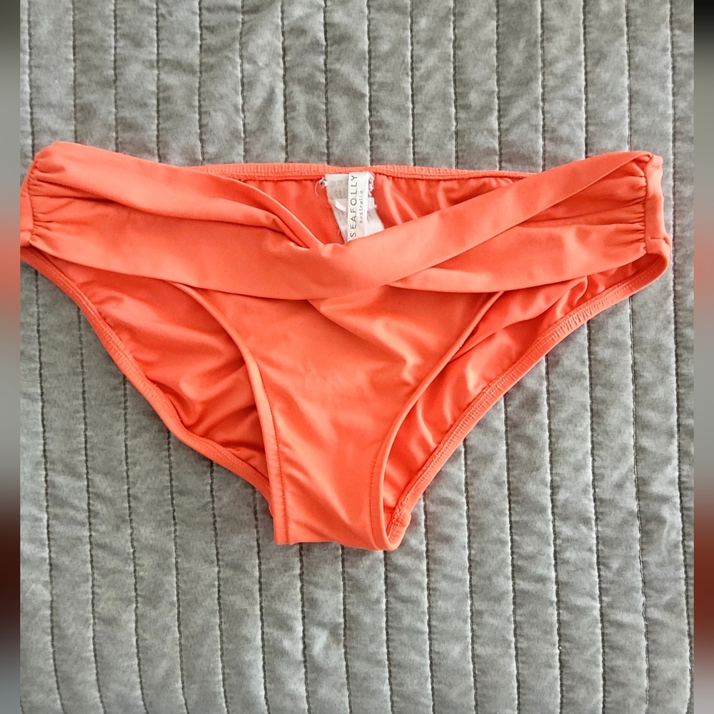 Seafolly Orange Swim Bottom